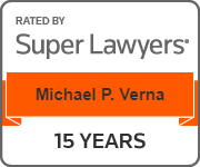 Rated by Super Lawyers | Michael P. Verna | 15 years